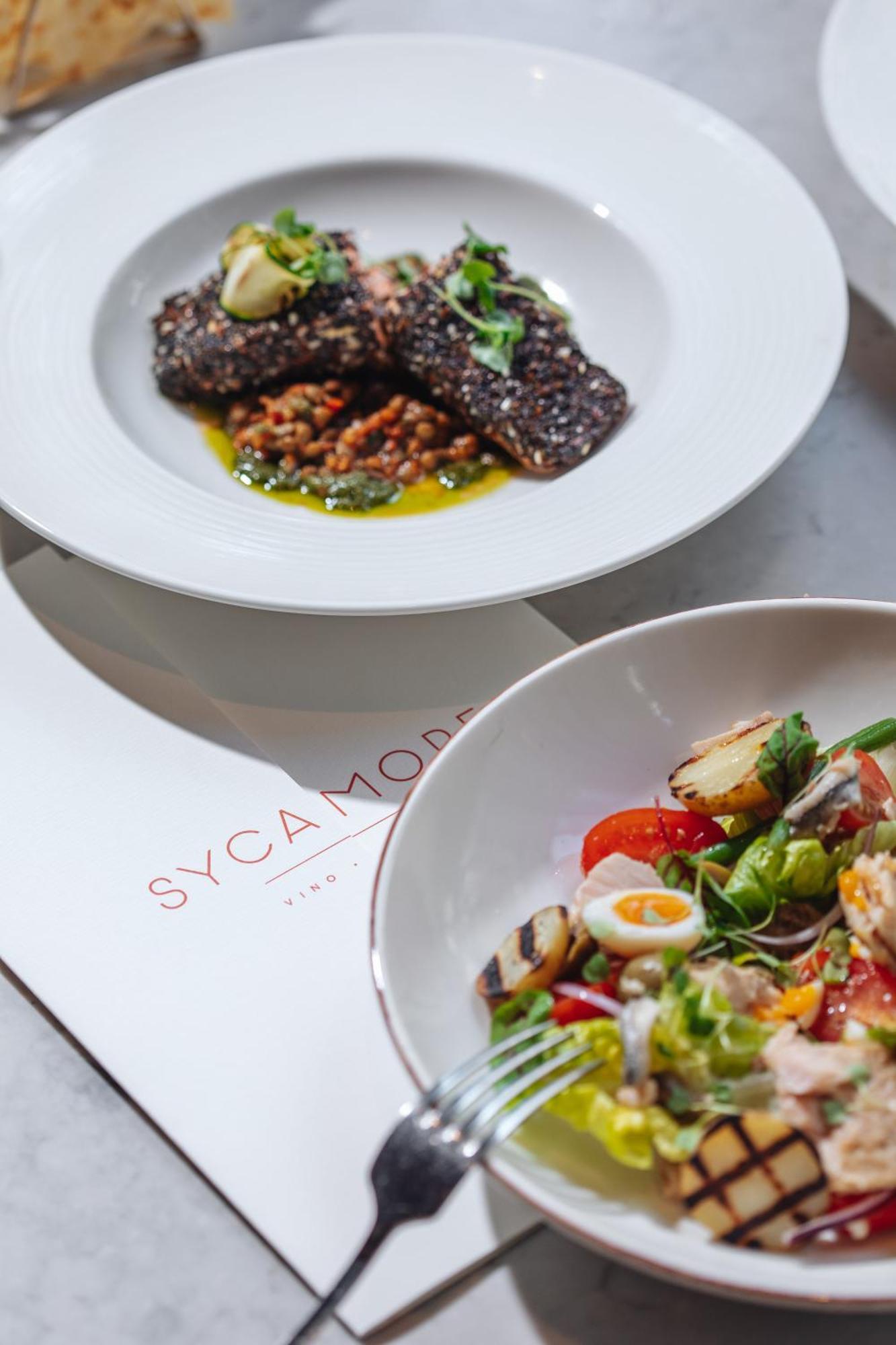 Middle Eight - Covent Garden - Preferred Hotels And Resorts Λονδίνο Εξωτερικό φωτογραφία Dishes at Sycamore